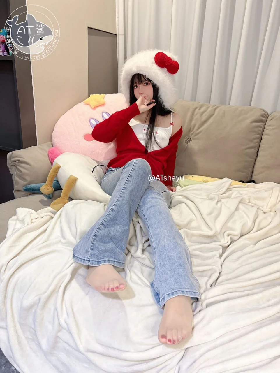 AT鲨 - 圣诞女友 [98P,2V-34MB] tg@simisebaisi 【丝足阁】009.webp